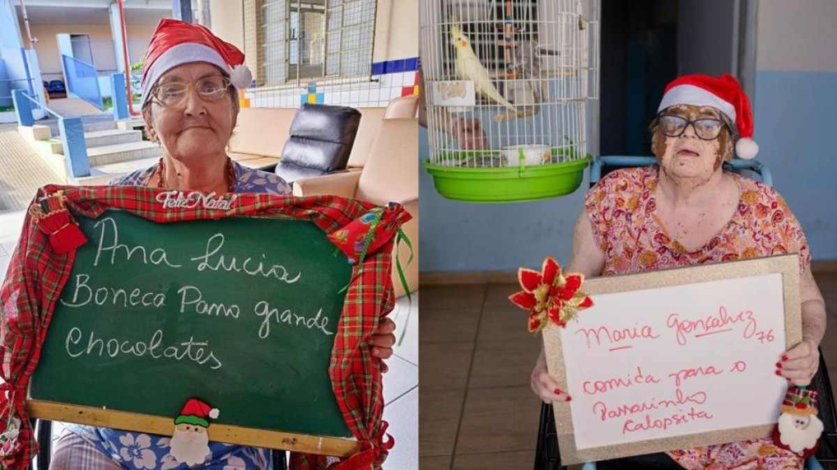 De boneca a comida para calopsita: os presentes de Natal em asilos em Pouso Alegre