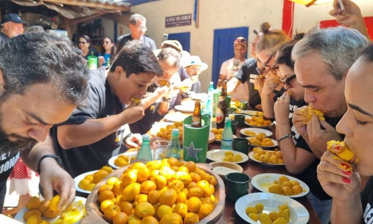 Fruto tradicional do Norte de Minas, o pequi foi celebrado em concurso de melhor roedor -  (crédito: Luiz Ribeiro/EM/D.A.Press)