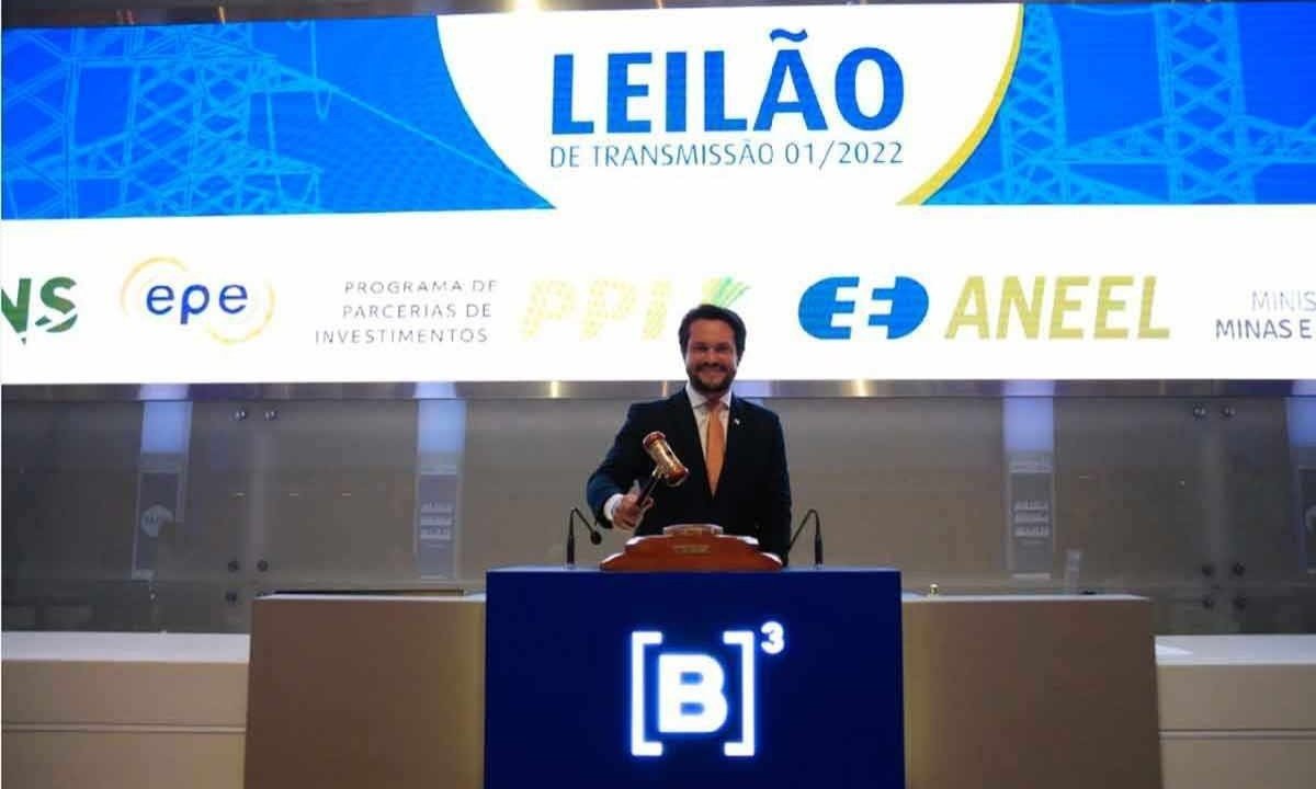 Leilão de linhas de transmissões pela Aneel, em junho de 2022, favoreceu energias renováveis no estado -  (crédito: Matheus Fonseca/Sede – 30/6/22)