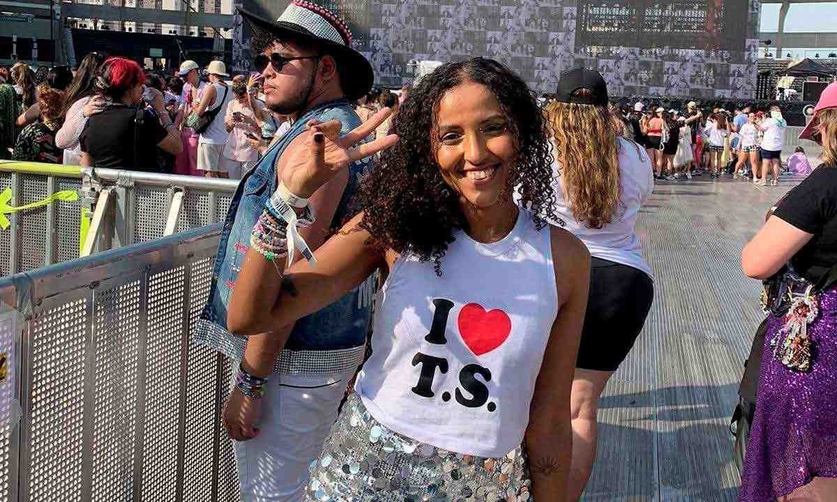 Morte da universitária Ana Clara Benevides durante show de Taylor Swift no Rio de Janeiro chocou o Brasil
 -  (crédito: Daniele Menin/acervo pessoal)