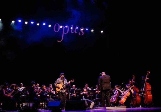 Acompanhado da Orquestra Opus, Fagner embalou o público com canções novas e sucessos como 