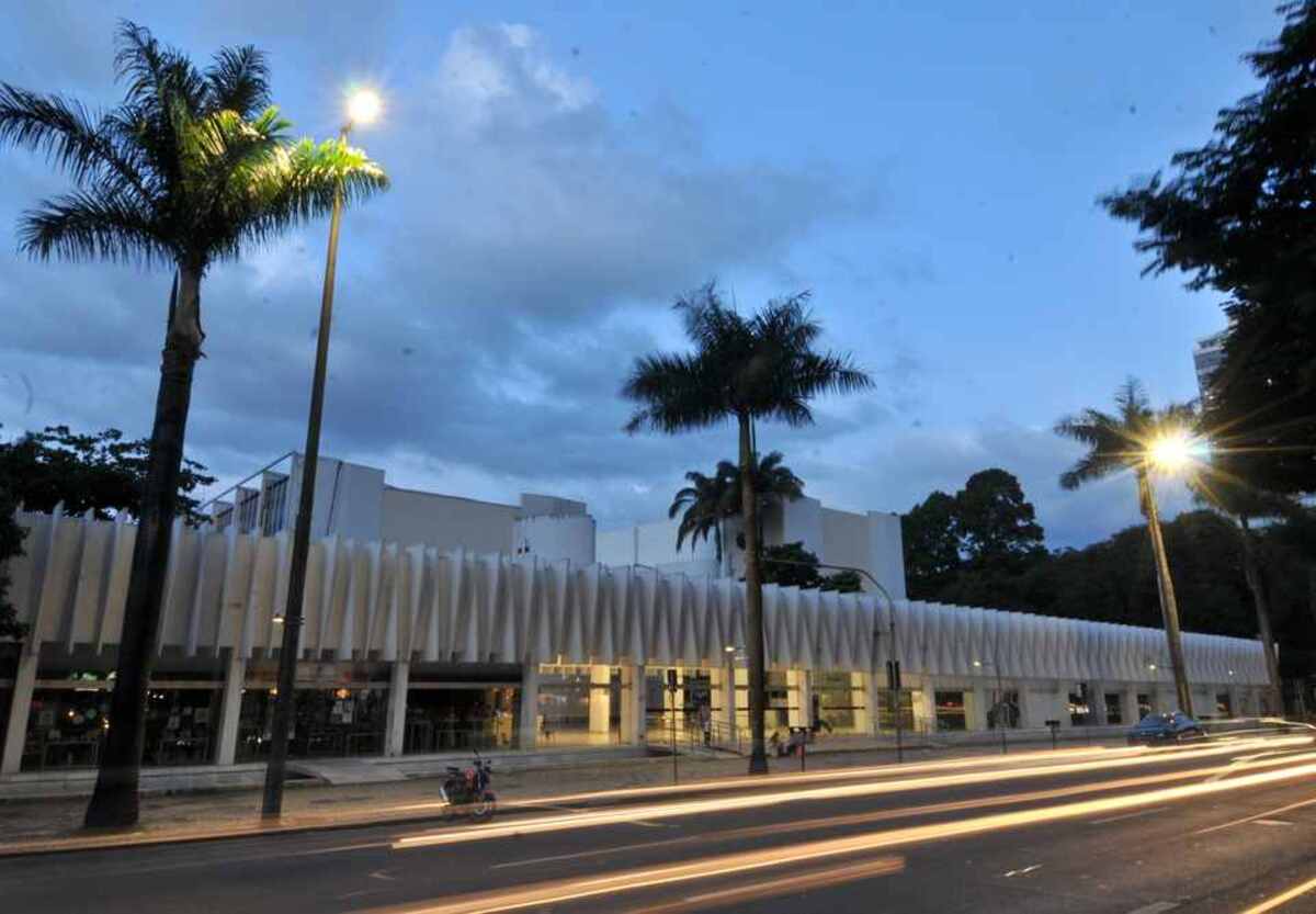 Palácio das Artes, no Centro de BH -  (crédito: Marcos Viera/EM/D.A Press)