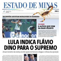 Confira a Capa do Jornal Estado de Minas do dia 28/11/2023 - Estado de MInas