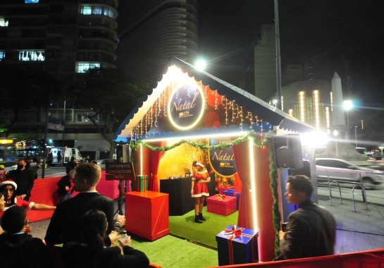 Inauguração da Casa do Papai Noel na Praça 7 deve acontecer no dia 9 de dezembro  
       -  (crédito: Marcos Vieira /EM/DA. Press)