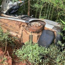 Motorista e passageiro morrem em acidente com caminhão na BR-265 - Corpo de Bombeiros/Divulgação