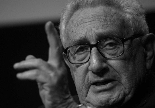 Henry Kissinger morreu nesta quarta-feira (29/11), aos 100 anos, em sua residência, em Connecticut, nos EUA -  (crédito: JOEL SAGET / AFP)