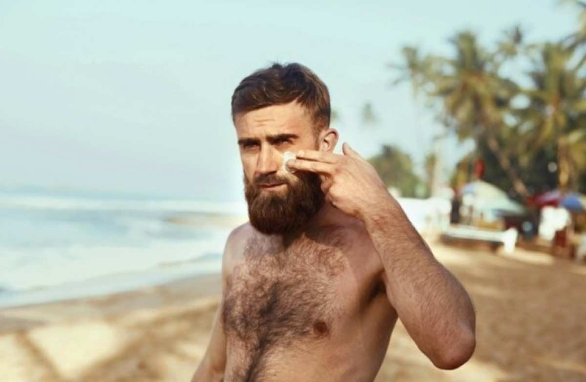 Proteção solar: homens barbudos podem ignorar a barba na hora de passar o filtro?