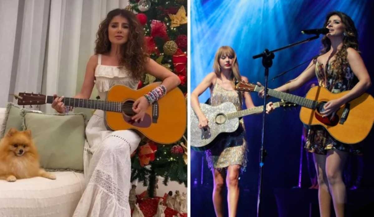 Após shows de Taylor Swift, Paula Fernandes canta seu feat com a norte-americana