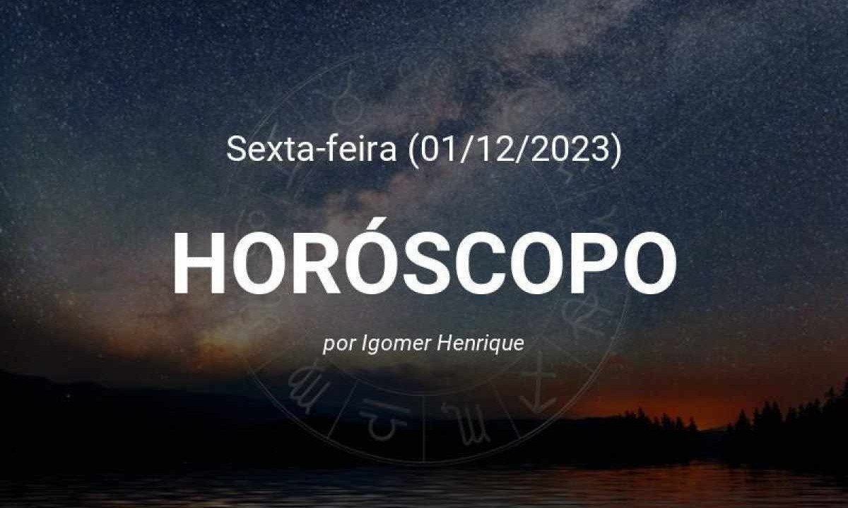 Horóscopo do dia (01/12): Confira a previsão de hoje para seu signo -  (crédito: Estado de Minas)