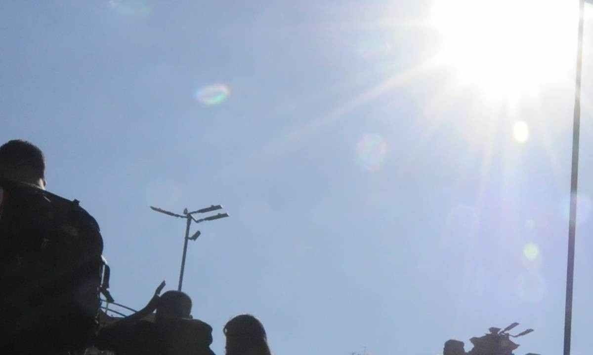 No levantamento do Inmet, das cinco maiores temperaturas registradas no Brasil, duas foram em cidades mineiras -  (crédito: Gladyston Rodrigues/EM/D.A Press)