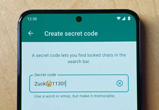 Nova ferramenta do Whatsapp permite criação de senha para conversas particulares -  (crédito: Divulgação/ Mark Zuckerberg)