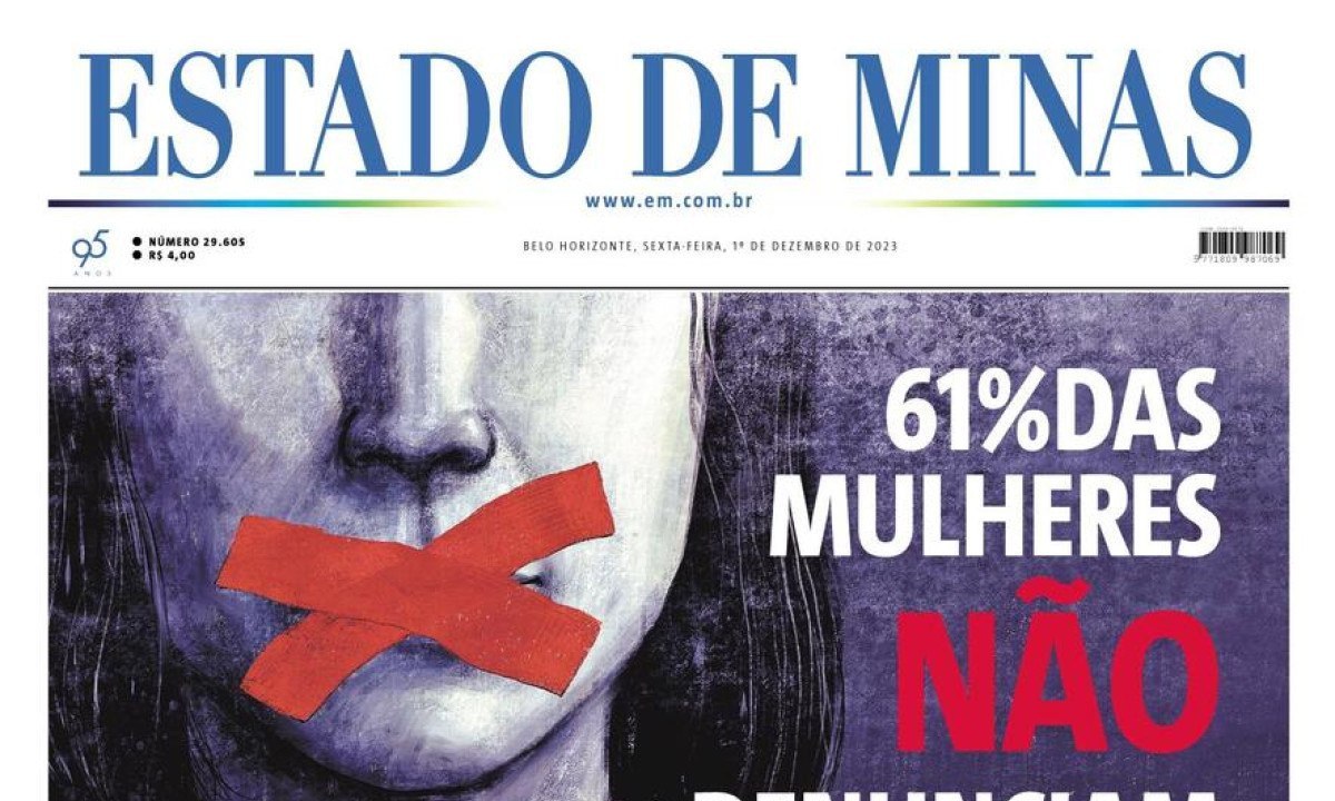 Capa do Estado de MInas -  (crédito: Estado de MInas)