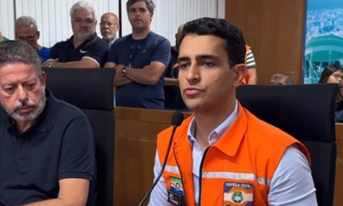 Prefeito de Maceió informou que estão sendo utilizados equipamentos modernos para calcular o afundamento do solo  -  (crédito:  Reprodução/Instagram/@jhcdopovo)