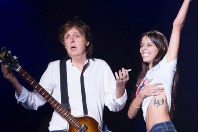 Paul McCartney e Cecília Cury