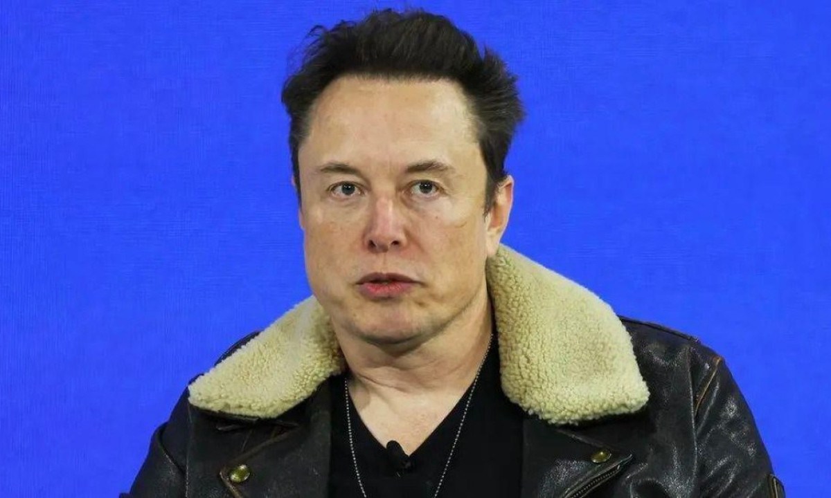Elon Musk durante a conferência anual DealBook, do The New York Times -  (crédito: Getty Images)