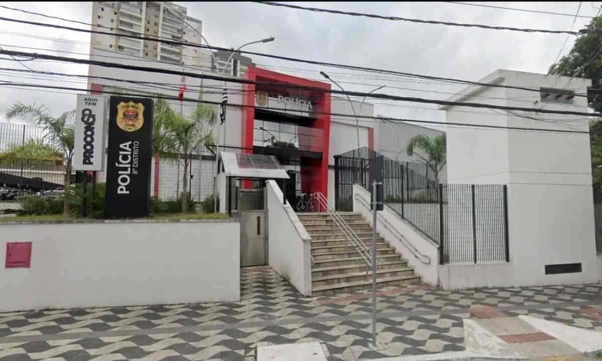 Caso foi registrado no 8&ordm; DP de S&atilde;o Paulo, no Br&aacute;s -  (crédito: Reprodu&ccedil;&atilde;o/Redes Sociais)