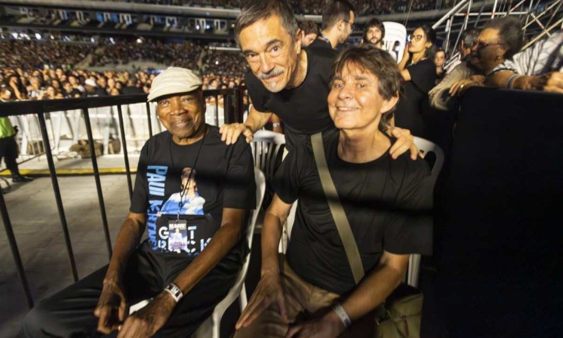 Milton Nascimento, Charles Gavin e Lô Borges na Arena MRV