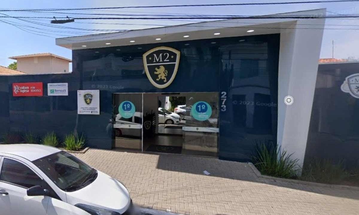 Polícia Militar foi acionada e retirou envolvidos do local. Evento continuou depois do ocorrido -  (crédito: Google Street View)