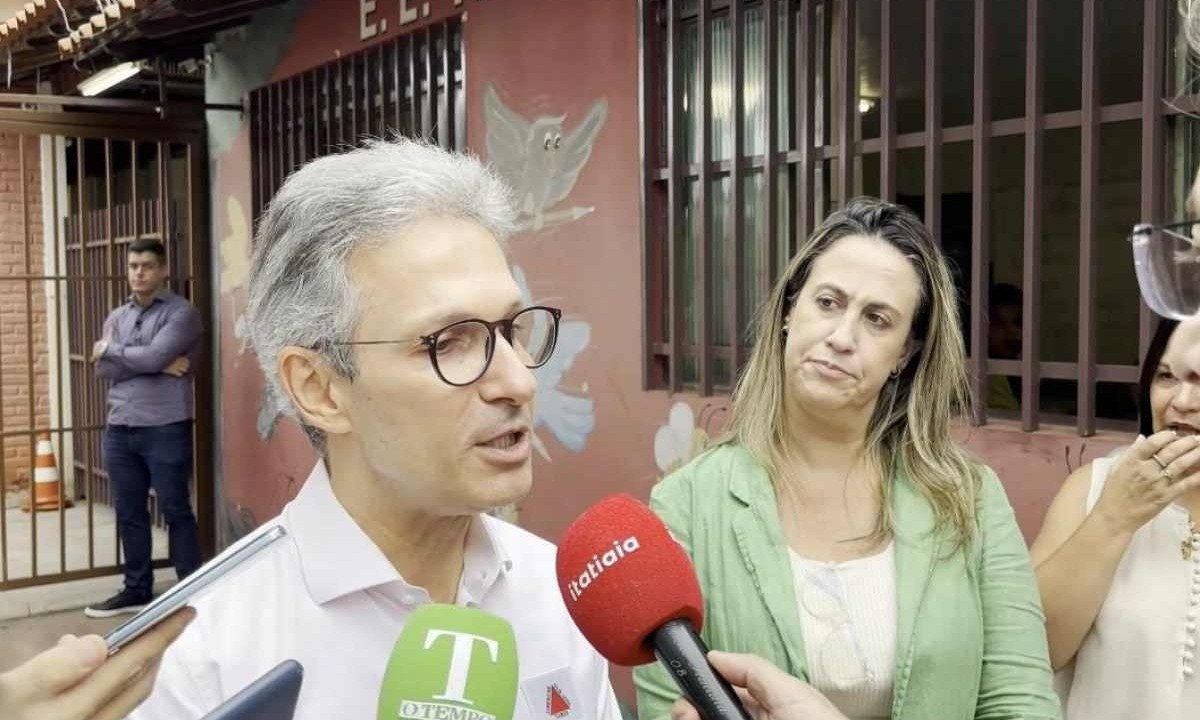 Zema falou pela manhã sobre o RFF -  (crédito: Divulgação)