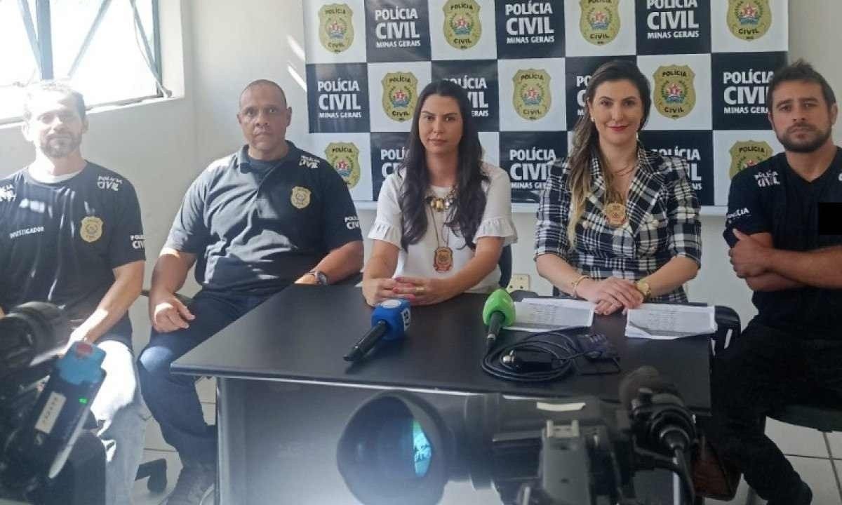 Informações foram divulgadas em uma coletiva realizada nesta quarta-feira (6) -  (crédito: PCMG/Divulgação)
