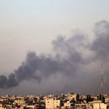 Itamaraty concentra grupo de 85 pessoas para sair de Gaza - MAHMUD HAMS / AFP