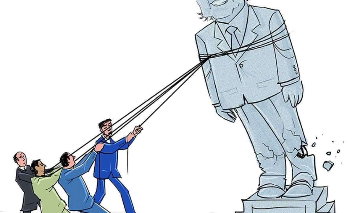 Charge da Coluna Esplanada.