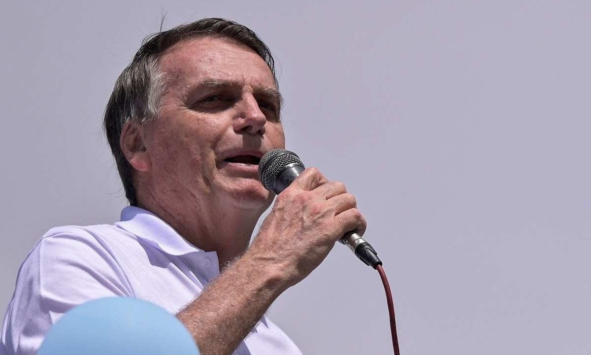 Bolsonaro deve apoiar Ricardo Salles  -  (crédito: DOUGLAS MAGNO / AFP)
