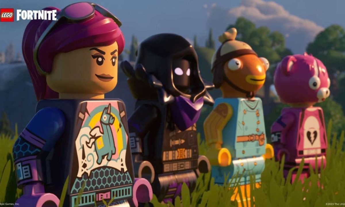 Personagens do Lego Fortnite -  (crédito: divulgaçao/Lego Fortnite)