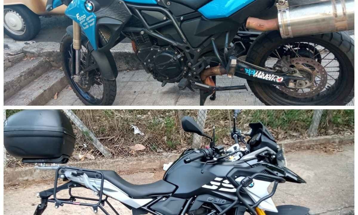 Moto roubada foi recuperada durante a operação -  (crédito: PCMG/Divulgação)