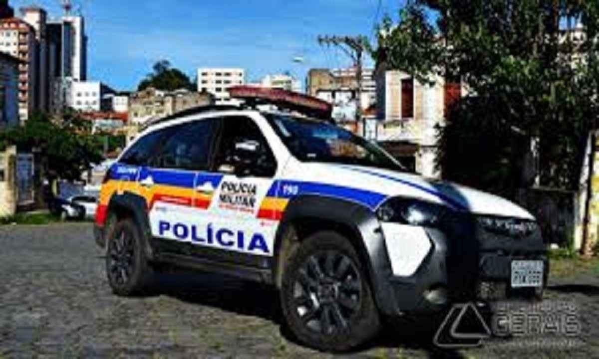 Polícia Militar de Minas Gerais procura suspeito de agredir mulher em Governador Valadares, no Vale do Rio Doce -  (crédito: PMMG)