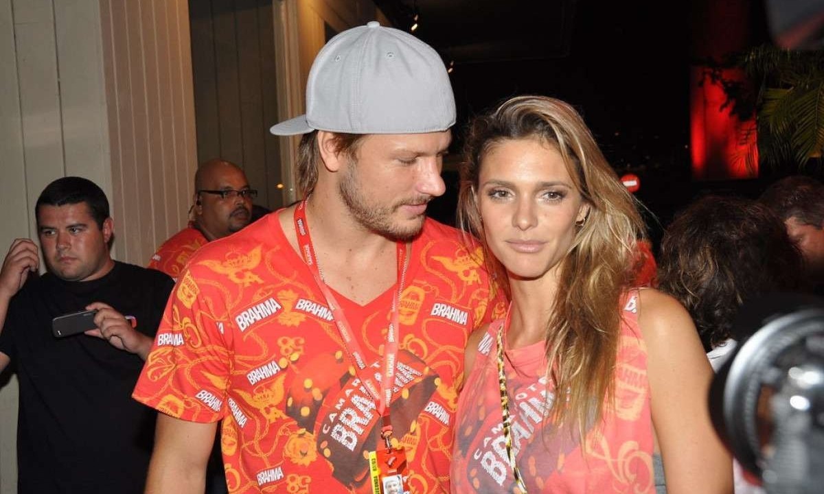 Rodrigo Hilbert e Fernanda Lima em Carnaval no Rio de Janeiro -  (crédito: Ambev Brasil/Flickr)