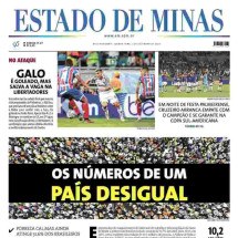 Confira a Capa do Jornal Estado de Minas do dia 07/12/2023 - Estado de Minas