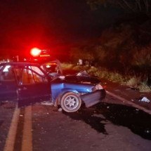 Grave acidente envolvendo três carros deixa pessoas feridas no Sul de Minas - CBMMG/Divulgação 
