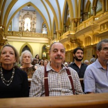 Com presenças de Fuad e Gabriel, Dom Walmor celebra missa em homenagem à padroeira de BH - Túlio Santos/EM/D.A Press
