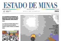 Confira a Capa do Jornal Estado de Minas do dia 10/08/2023