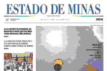 Confira a Capa do Jornal Estado de Minas do dia 31/07/2018