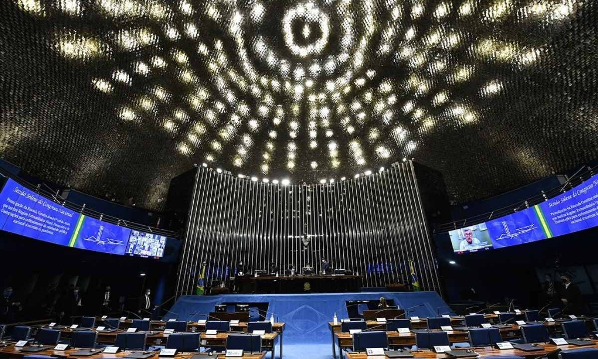 Plenário do Congresso Nacional -  (crédito:  Leopoldo Silva/Agência Senado)