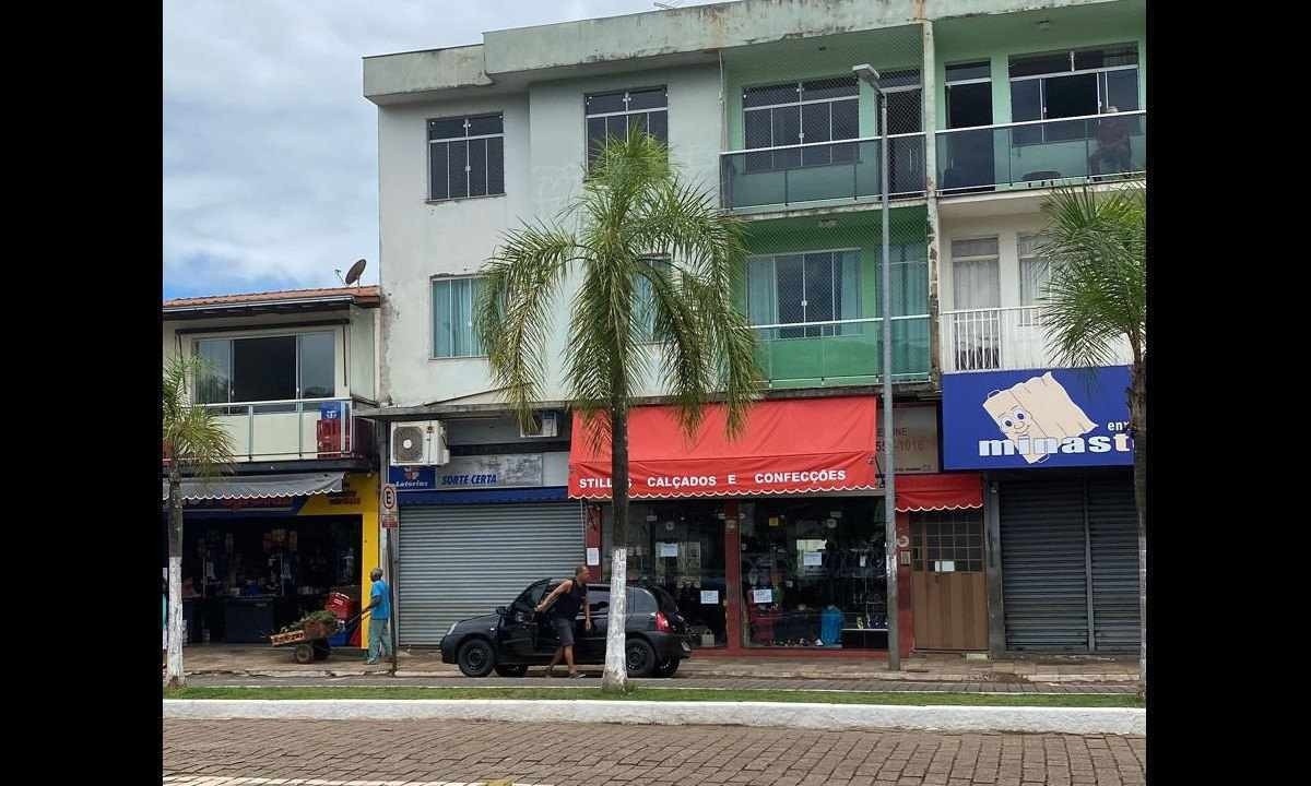 Casa lotérica na Avenida Getúlio Vargas, no Centro de Mariana, uma das quatro casas de aposta da cidade -  (crédito: Marcelo Silva/Arquivo pessoal)