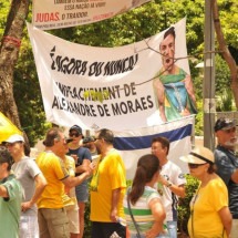 Bolsonaristas fazem atos contra o STF em BH  - Gladyston Rodrigues/EM/DAPRESS