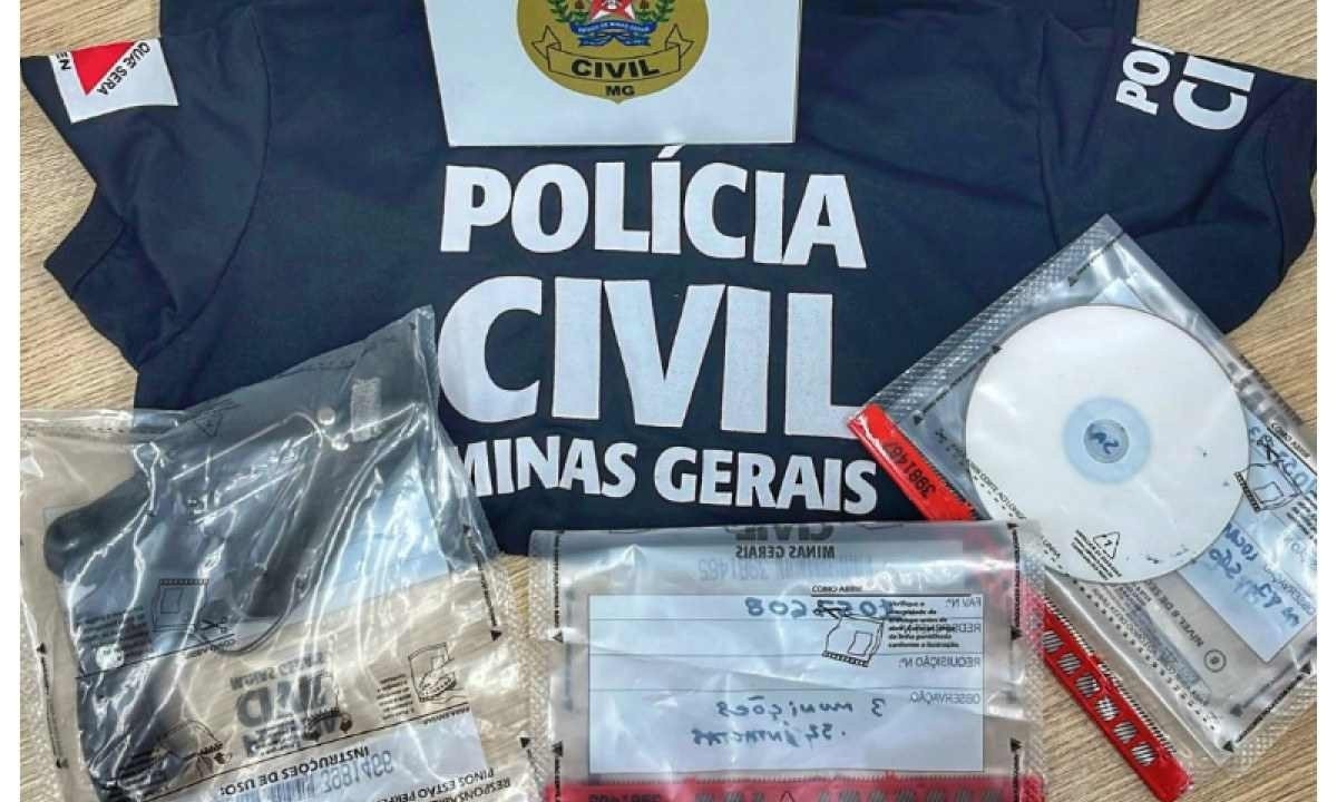 Material foi recolhido pela Polícia Civil -  (crédito: PCMG/Divulgação)