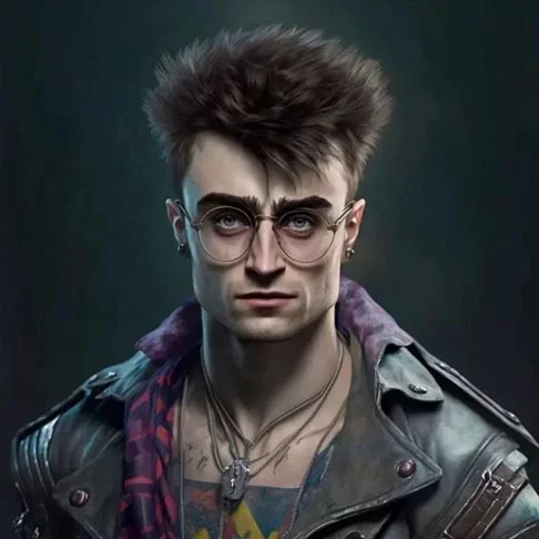 Harry Potter, aos 43 anos, inspira e cativa uma legião de fãs -  Instagram @themageekalworld