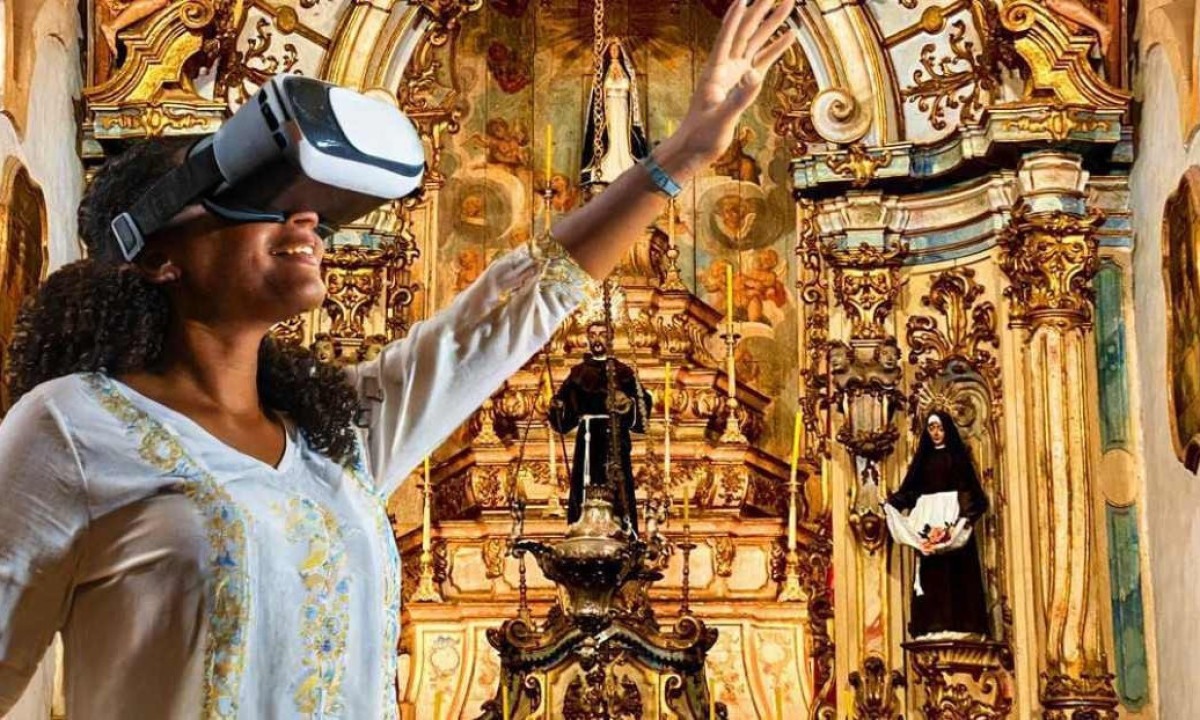 Haverá três estações de realidade virtual de última geração, com sessões individuais de 15 minutos e o público poderá agendar gratuitamente um horário
 -  (crédito: Divulgação/Arquivo Pessoal)