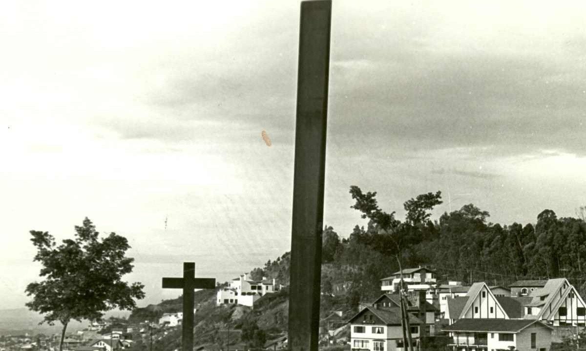  Sem Data. Credito: Arquivo EM. Brasil. Belo Horizonte-MG. Vista da Praca Israel Pinheiro (Praca do Papa).        -  (crédito:  Arquivo EM. Brasil. Belo Horizonte-MG. Vista da Praca Israel Pinheiro (Praca do Papa).)