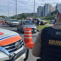 PM e Defesa Civil fazem alerta para evitar acidentes nas estradas mineiras - Cedec / Divulgação