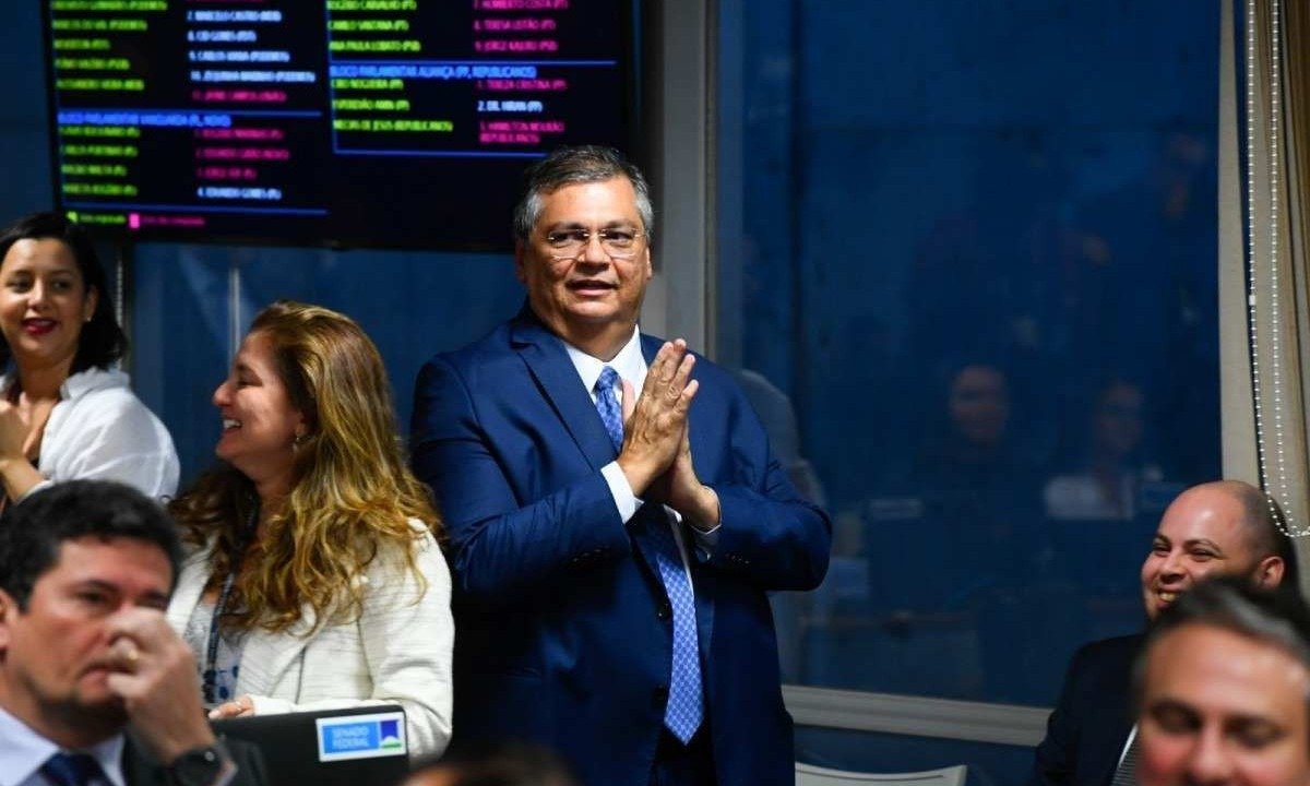 Flávio Dino e Paulo Gonet tiveram seus nomes aprovados na Comissão de Constituição, Justiça e Cidadania -  (crédito: Marcos Oliveira/Agência Senado)