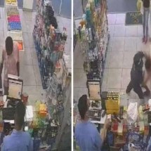 Vídeo: idoso de 81 anos bate e imobiliza ladrão em Goiânia - Reprodução/redes sociais