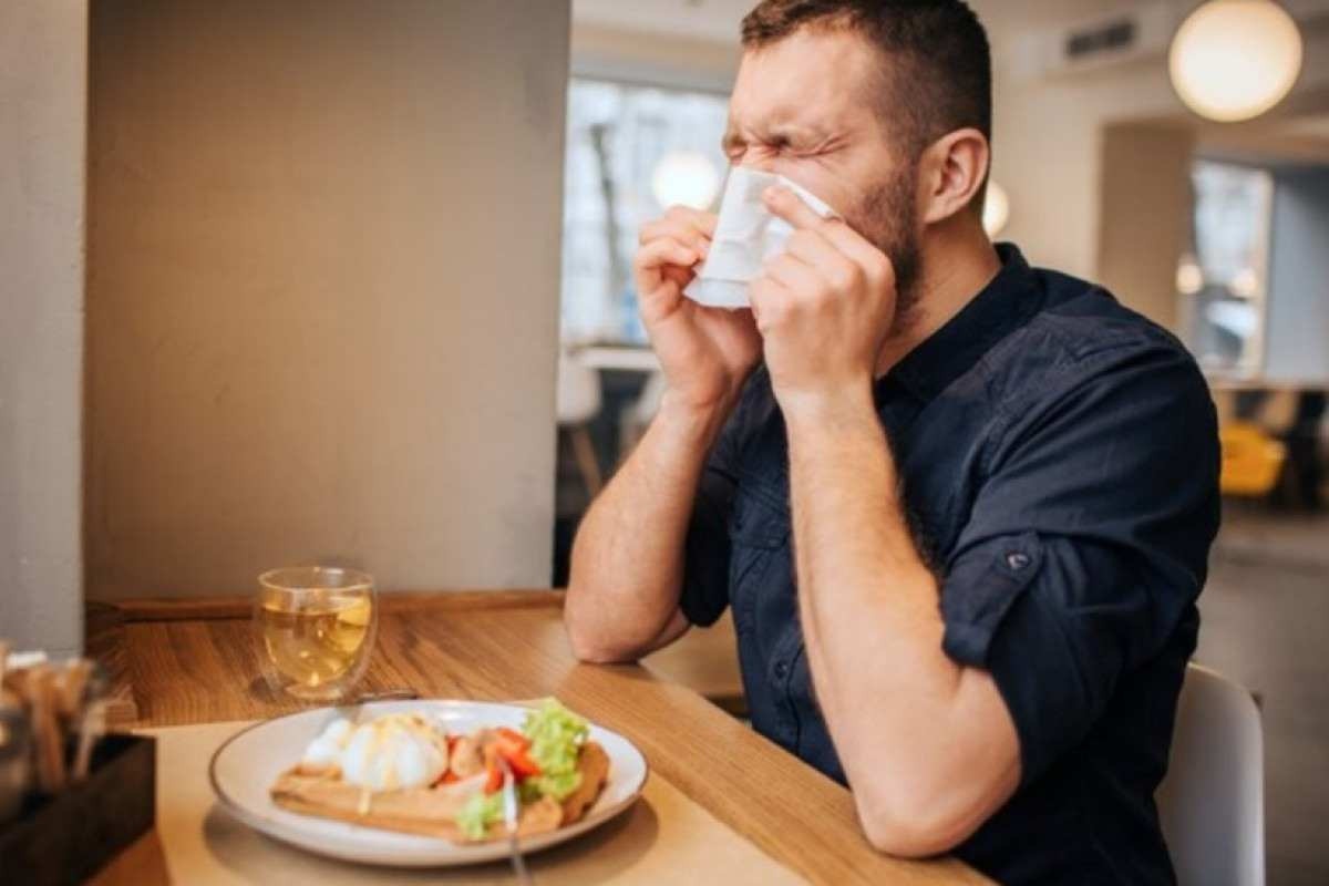 Alimentos também podem causar alergias respiratórias