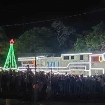 Maria Fumaça terá passeio noturno com Papai Noel entre cidades de MG - VLI/Divulgação
