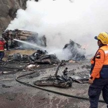 Acidente com caminhão deixa ao menos 16 mortos na Venezuela - AFP / Reprodução