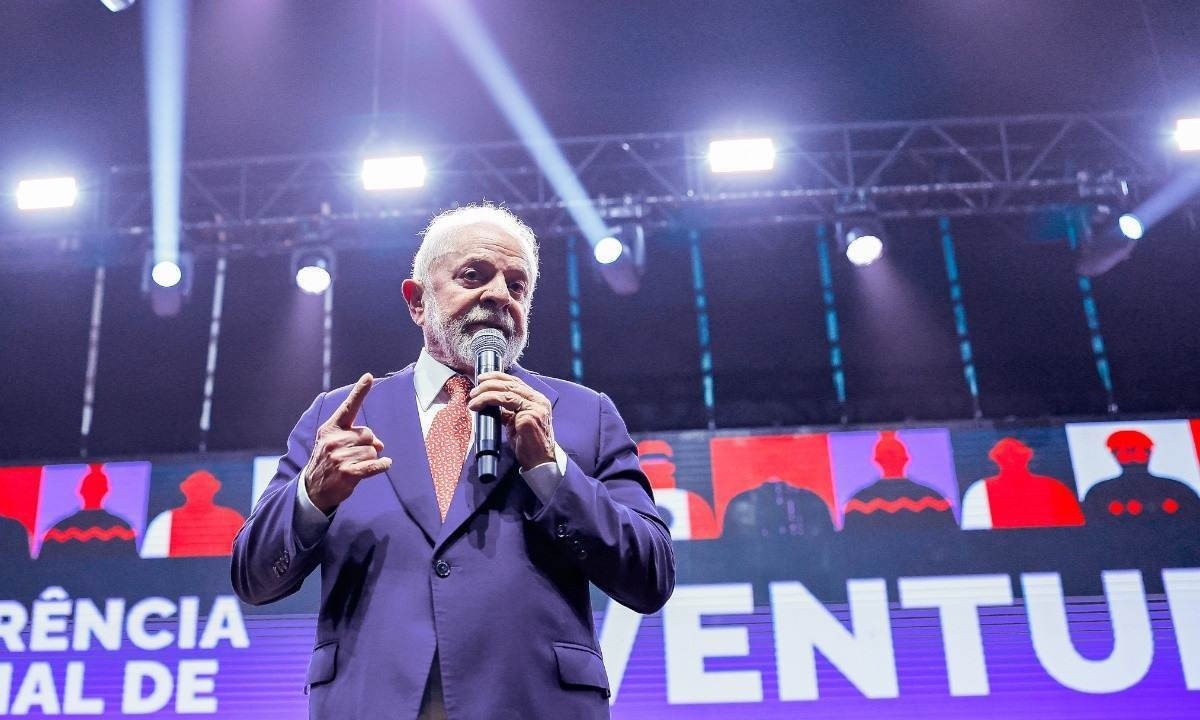 Lula na 4ª Conferência Nacional da Juventude, em Brasília -  (crédito: Ricardo Stuckert/PR)